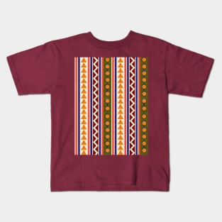 Background. Aztec Pattern Kids T-Shirt